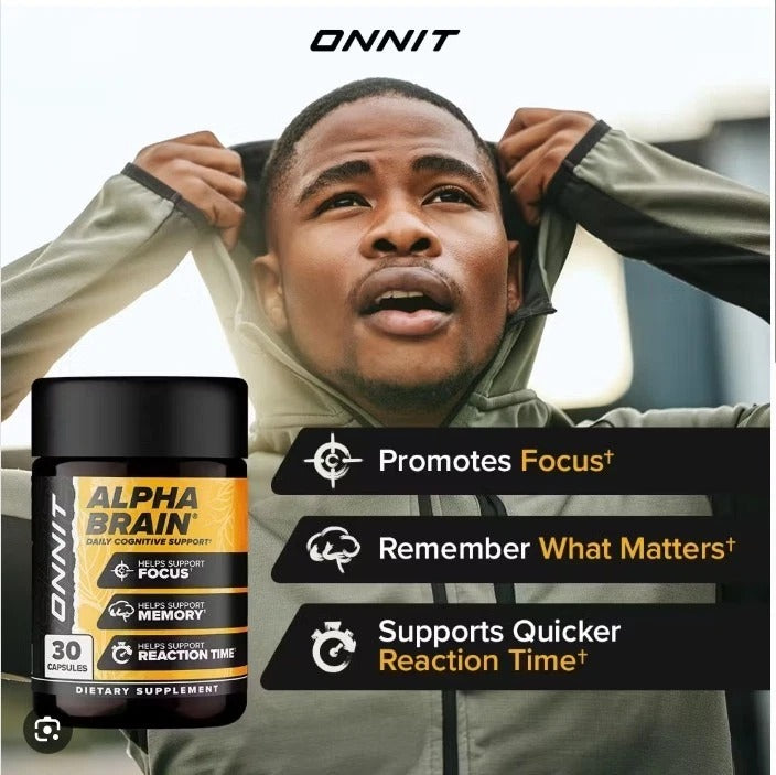 SuperMart Alpha Brain Memory & Focus Daily Cognitive Support 90 CAPSULES