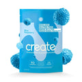 SuperMart Create Creatine Monohydrate Gummies for Men & Women, Boost Focus, Strength, and Endurance, Anti-Melting Formula, Vegan, Gluten-Free, Non-GMO, 1.5g of Creatine per Gummy (Blue Raspberry, 90 ct)