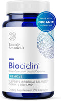 SuperMart Biocidin Capsules - Biofilm Disruptor - Supports Gut Detox Cleanse, Healthy Microbial Balance, Immune Function & Gut Health 90 Capsule