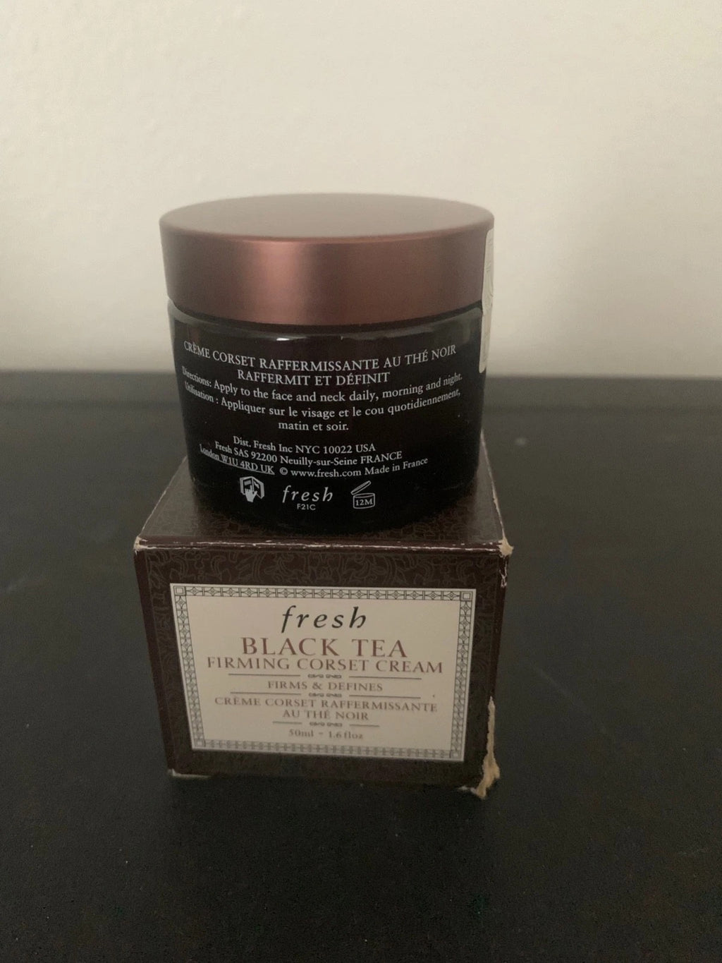 SuperMart FRESH Black Tea Firming Corset Cream 1.6oz