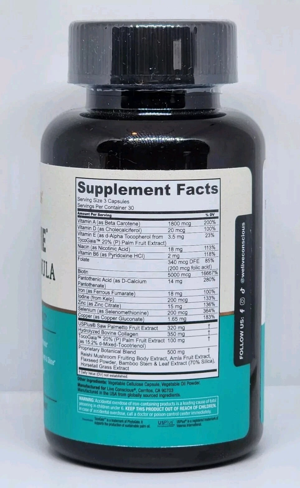 SuperMart NEW LOOK AUTHENTIC Hair La Vie Clinical Formula Vitamin Grow Strength Rejuvenate