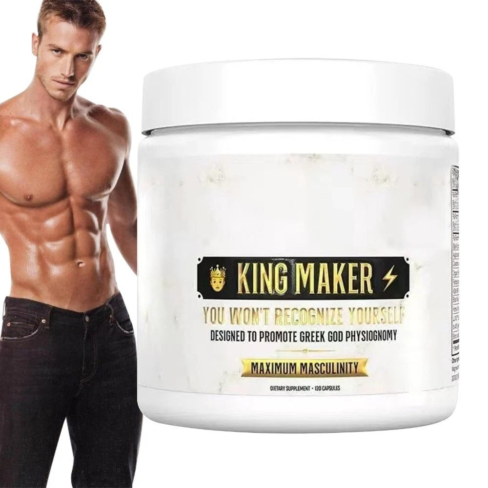 SuperMart Top Shelf Grind King Maker, 120 capsules, 13-in-1 Anabolic Supplement for Men