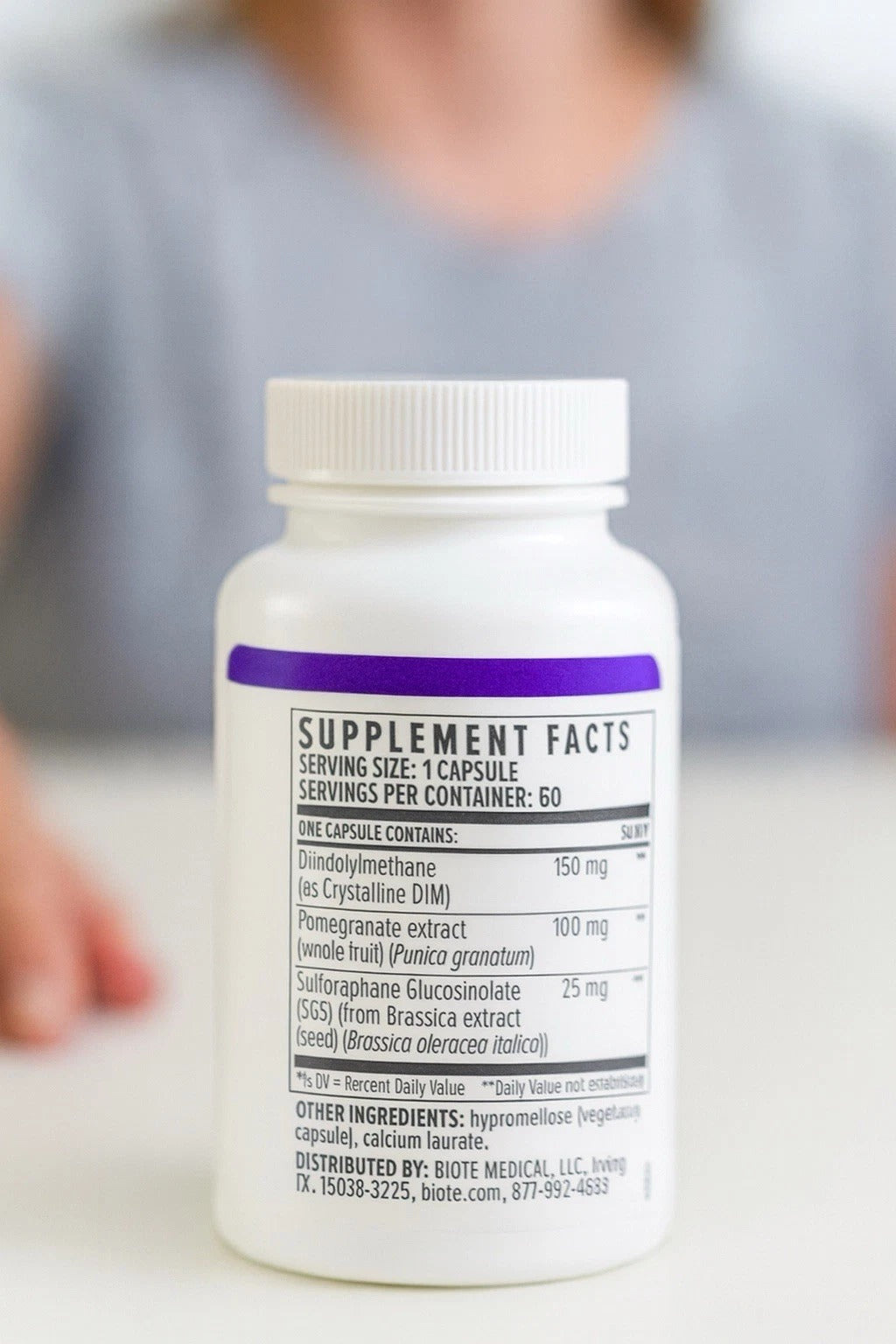 SuperMart bioTE Nutraceuticals - DIM SGS + - Hormone + Detox (60 Capsules)