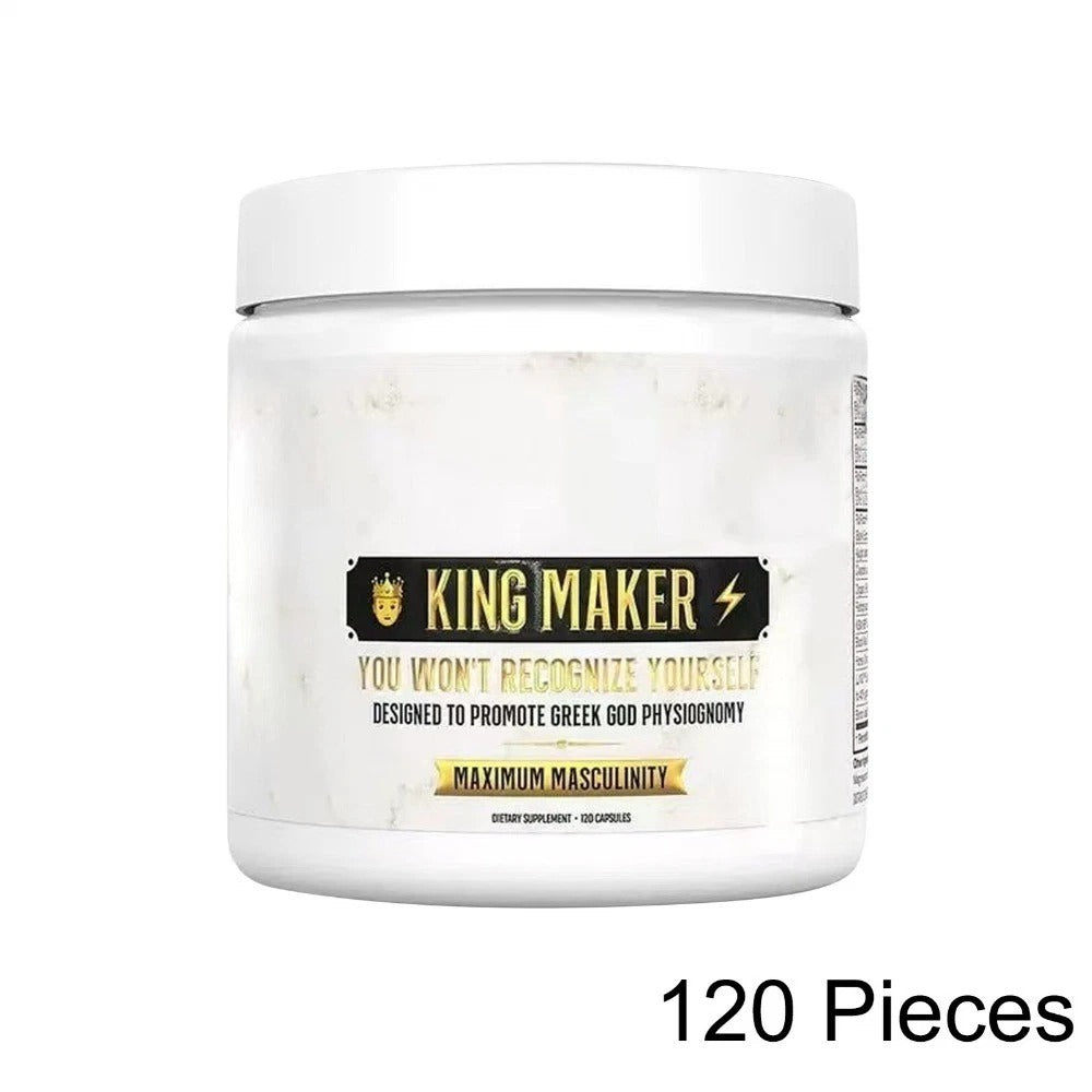 SuperMart Top Shelf Grind King Maker, 120 capsules, 13-in-1 Anabolic Supplement for Men
