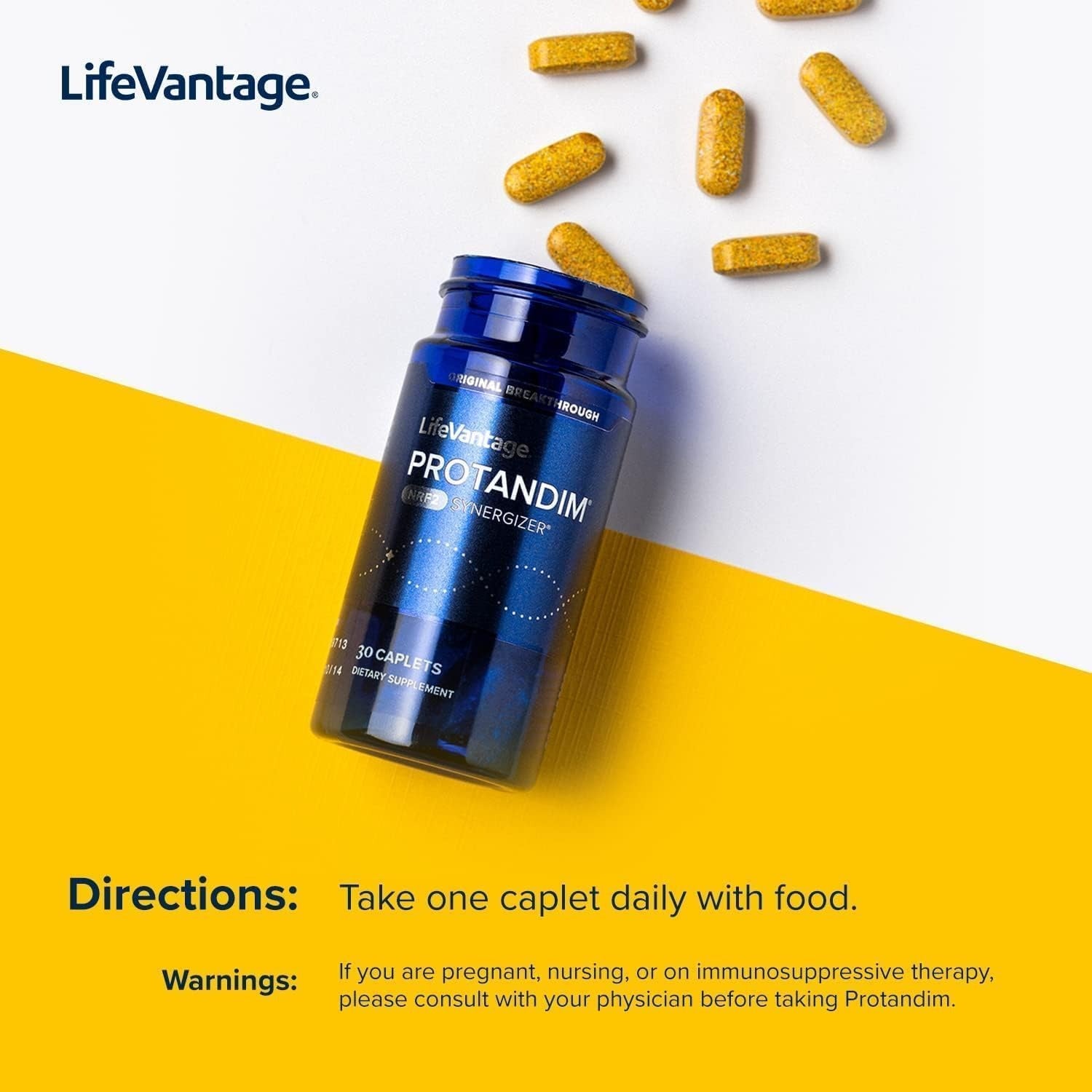 SuperMart Protandim Nrf2 Synergizer (30 Caps) Nrf2 Activator, Healthy Aging Supplement, Antioxidants Fight Oxidative Stress, 5 Herb Blend, Supports Cellular Health, Ashwagandha, Turmeric, Milk Thistle
