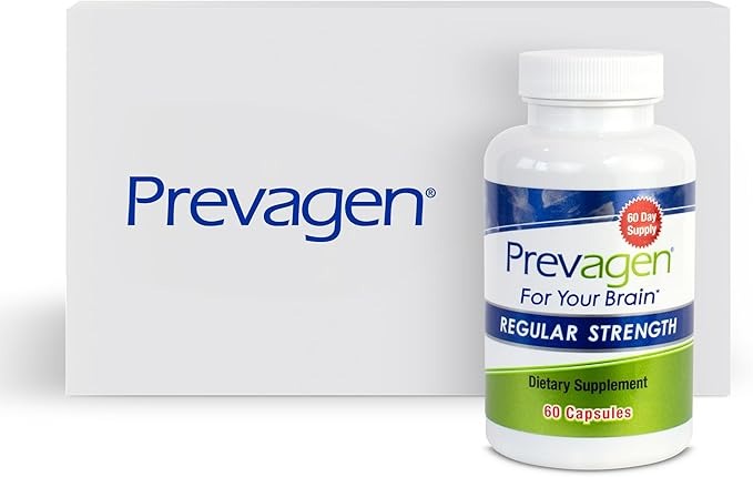 SuperMart Prevagen Regular Strength - 60 Capsules, Formulated for Your Brain, 10mg of Apoaequorin Plus Vitamin D3
