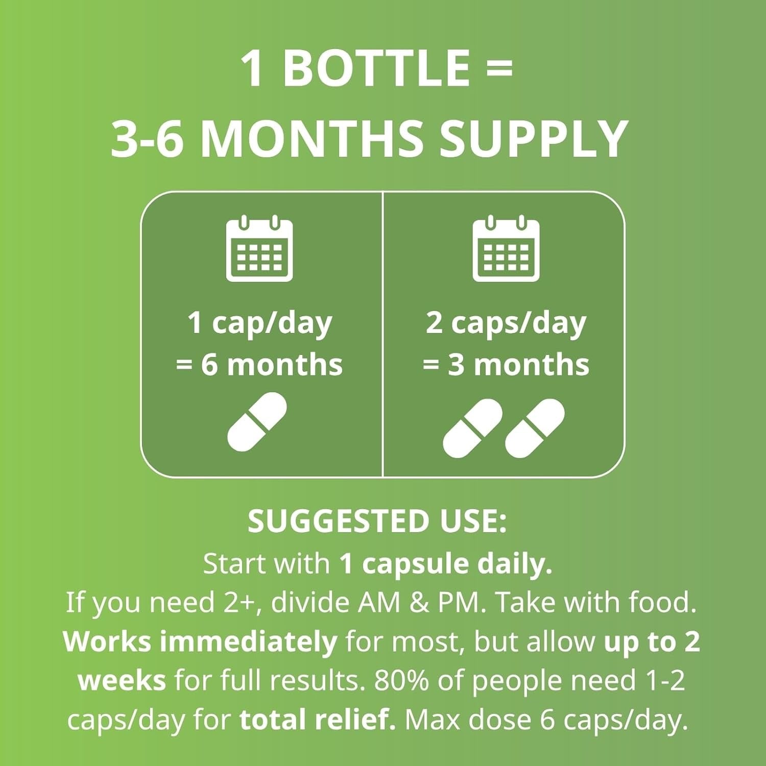 SuperMart Cramp Defense Leg Cramps Pills. Relief for All Muscle Cramps, Day & Night. Magnesium Supplement, 3-6 Month Supply per Bottle. Organic & Food-Based for Max Absorption. 1+ Million Sold, Made in USA.