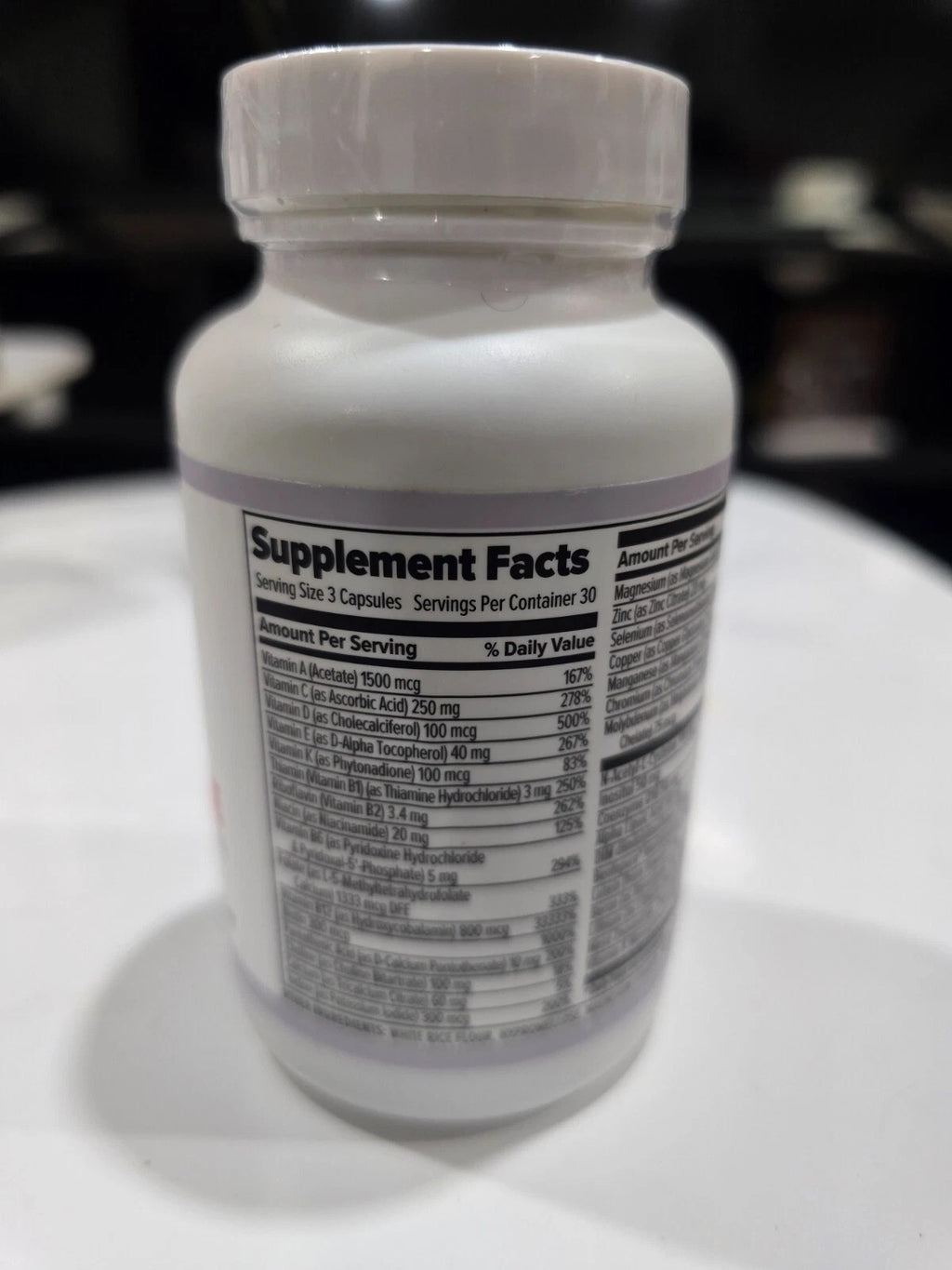 SuperMart 10X Health Optimize Methylated Multivitamin 90 Capsules