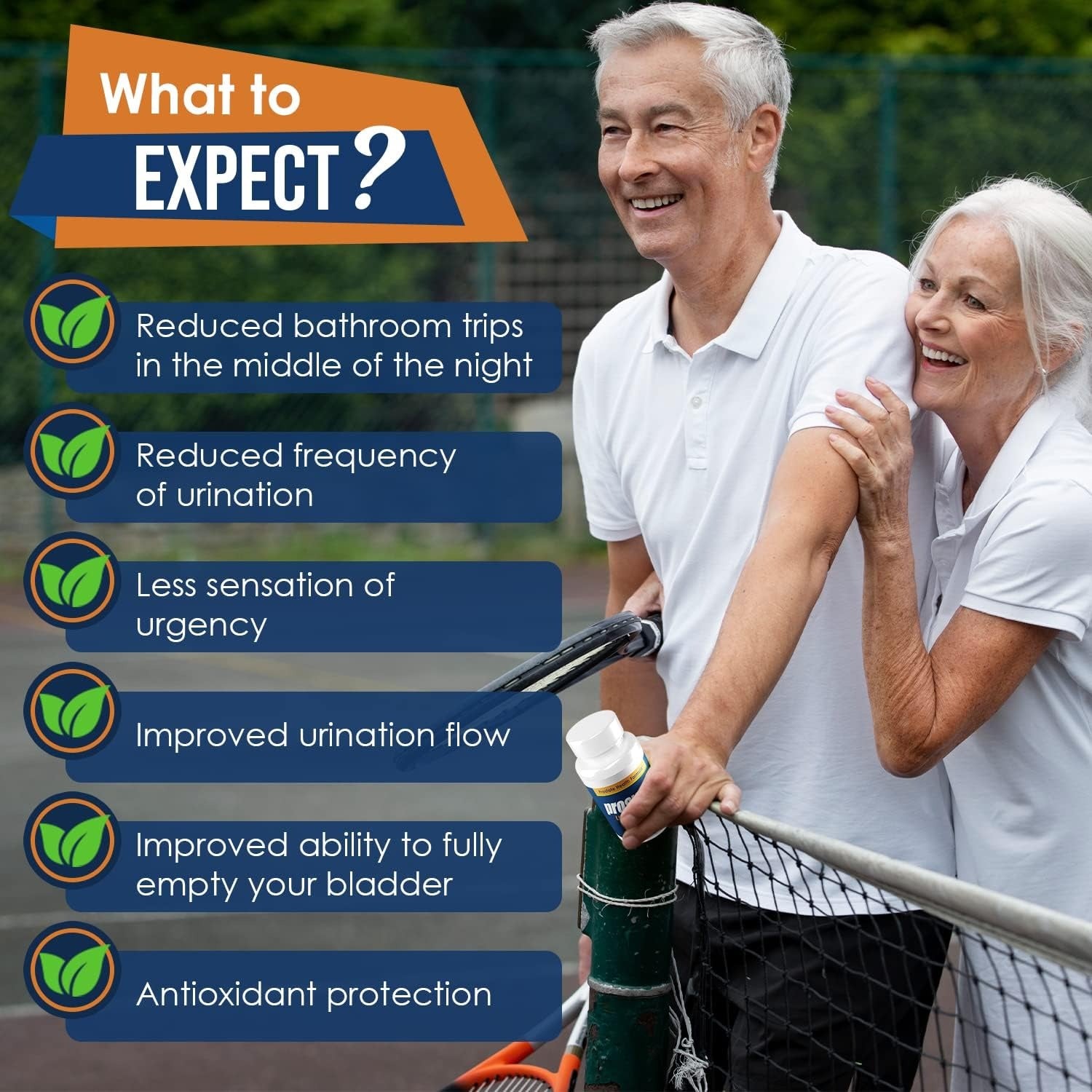 SuperMart Advanced Men's Prostate Support Natural Supplement with Saw Palmetto, Vitamin D, and Zinc to Ease Urinary Frequency & Urgency (60 Count)