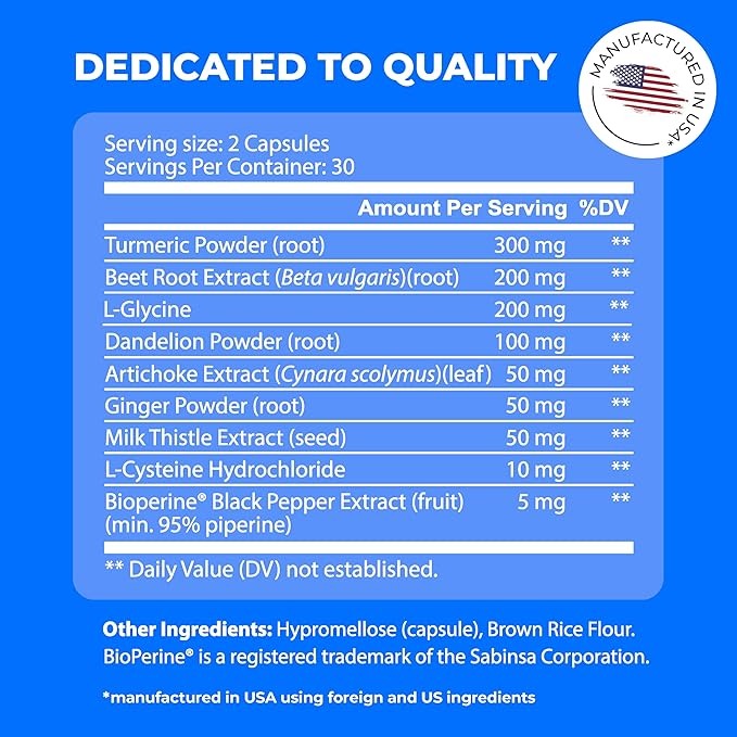 SuperMart PUREHEALTH RESEARCH Liver Health – Liver Cleanse Detox & Repair with Artichoke Extract, Milk Thistle, Dandelion Root, Turmeric, Beet Root to Healthy Liver Renew with 11 Natural Nutrients, 60 Capsules