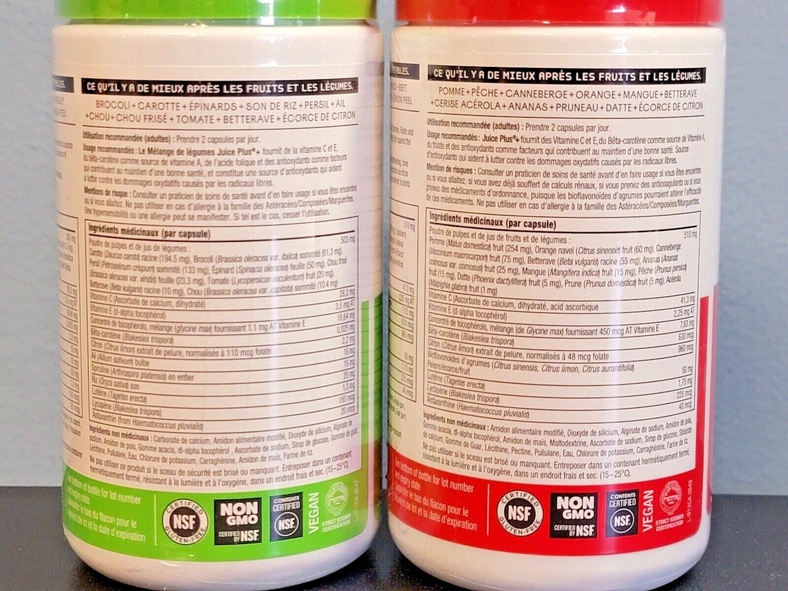 SuperMart Juice Plus+ - 1 Each Blended Fruit & Veg Juice Powders 10/27