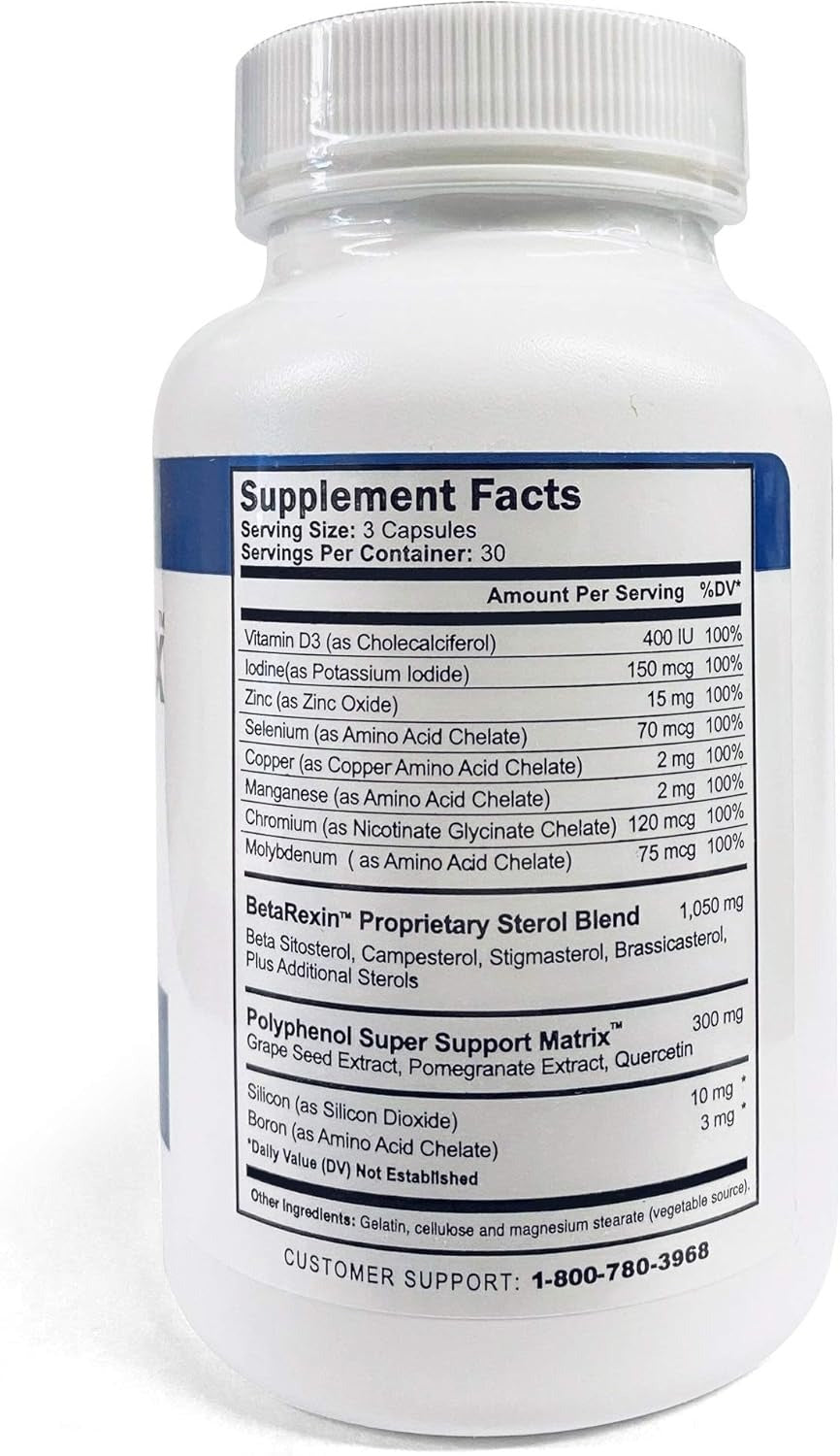 SuperMart ProstaGenix Multiphase Prostate Supplement-Featured on Larry King Investigative TV Show - Over 1 Million Sold -End Nighttime Bathroom Trips, Urgency, & More. 90 Capsules