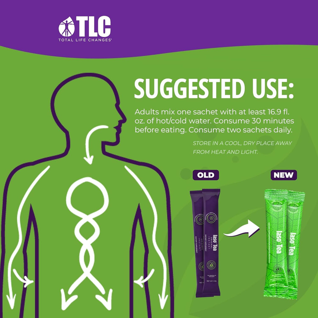 SuperMart Iaso Instant Tea (Original) - Convenient Cleansing Tea for a Balanced Lifestyle, Gentle & Refreshing, 25 Sachets, Pack of 2