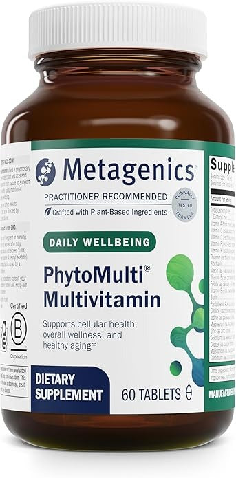 SuperMart Metagenics PhytoMulti Multivitamin Without Iron 120 Tablets