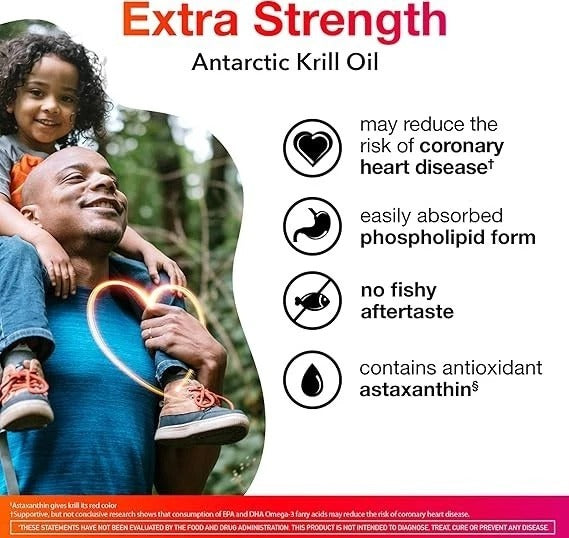 SuperMart MegaRed Omega-3 Fish Oil 6X Absorption 500mg 80 Softgel