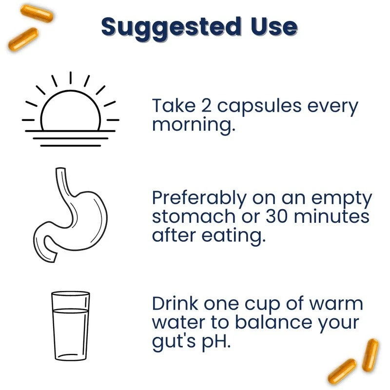 SuperMart Better Body Co. Provitalize Best Natural Weight Management Probiotic - 60 Capsules