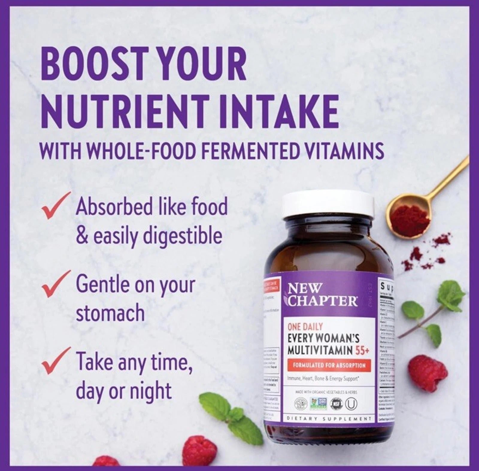 SuperMart New Chapter Every Woman's One Daily Multivitamin 55+