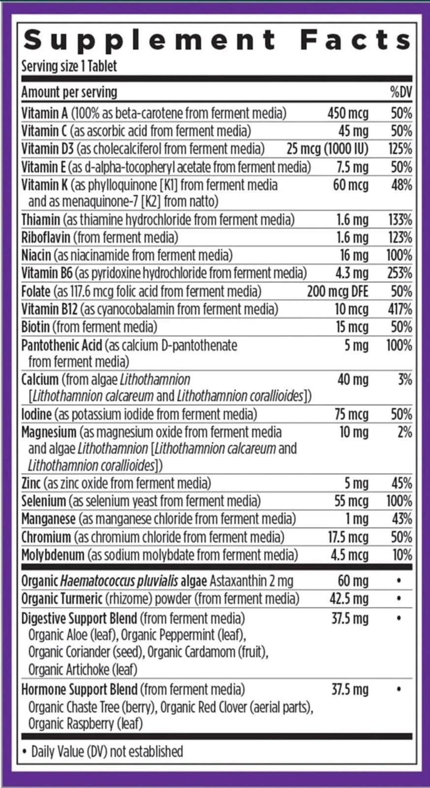 SuperMart New Chapter Every Woman's One Daily Multivitamin 55+