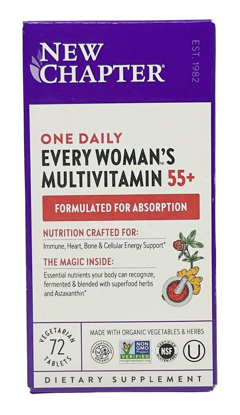 SuperMart New Chapter Every Woman's One Daily Multivitamin 55+