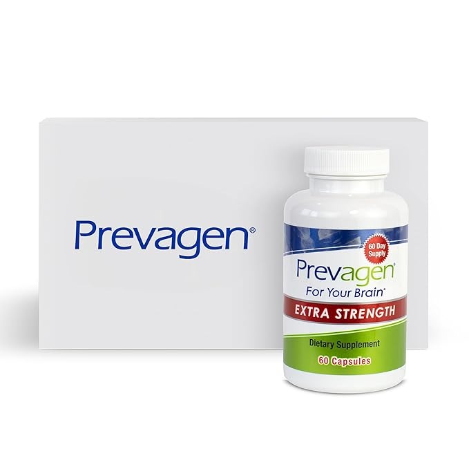 SuperMart Prevagen Extra Strength - 60 Capsules (2 Month Supply) | Formulated for Your Brain | 20mg of Apoaequorin Plus Vitamin D3