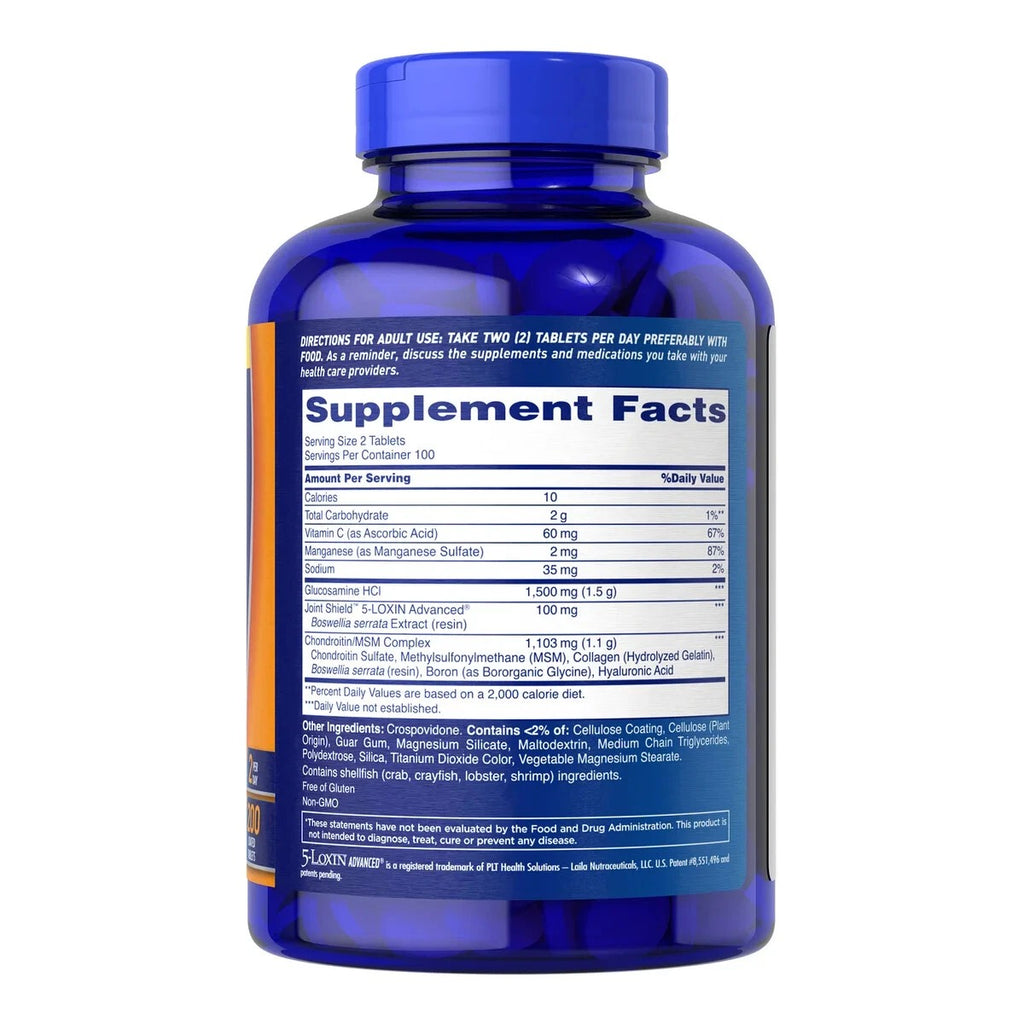 SuperMart Osteo Bi-Flex Triple Strength / 200 Tablets