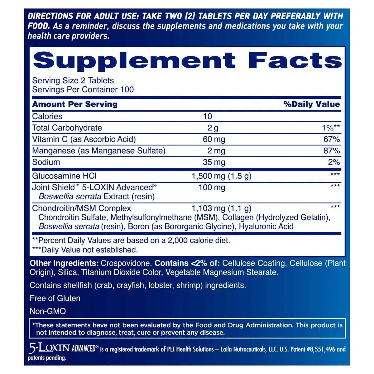 SuperMart Osteo Bi-Flex Triple Strength / 200 Tablets