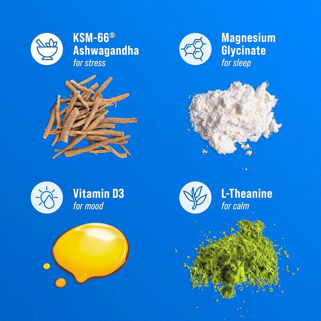 SuperMart Supercalm Powdered Drink Mix Raspberry Lemonade, Relaxation Focus, 20ct